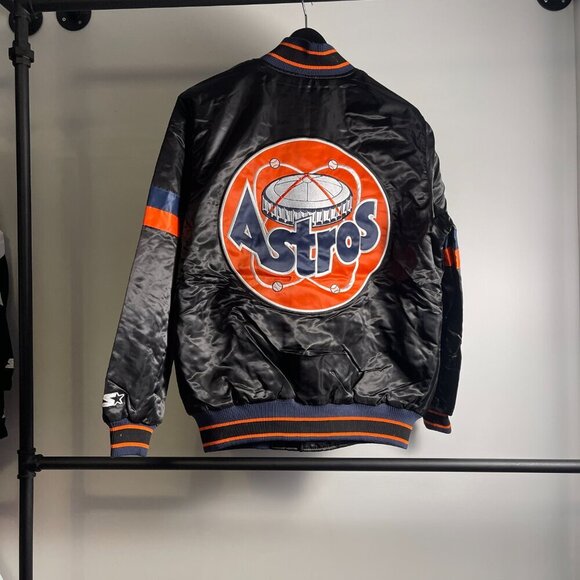 Starter Houston Astros satin jacket size M/2XL - Picture 2 of 4